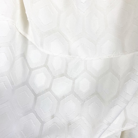 COOPER & ELLA Off Shoulder White Tiered Dress - Picture 7 of 7